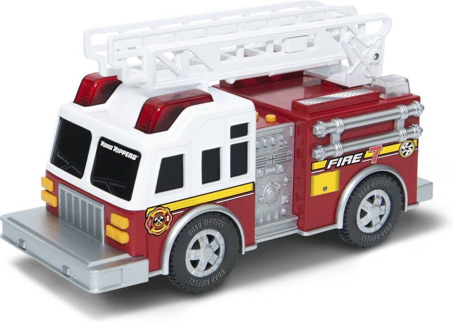 NIKKO – Road Rippers City – Gemotoriseerde Speelgoedauto – Werkvoertuig met Licht & Geluid – Brandweerwagen