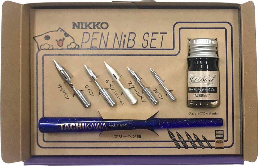 NIKKO Stationery Nikko Tachikawa Pen Nib Set N-CPS