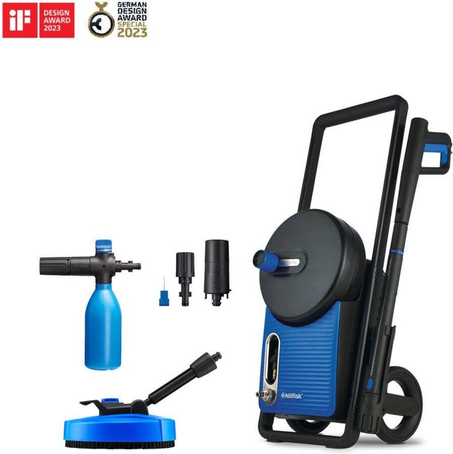 Nilfisk Excellent 180-12 Smart Assistant P Hogedrukreiniger 180Bar Smart assistant Patio cleaner