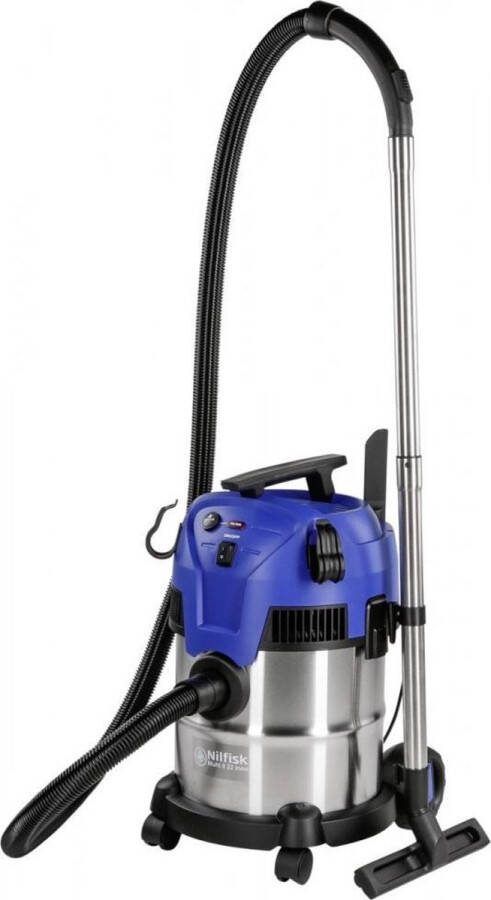 Nilfisk Multi 22 INOX Nat en Droogzuiger Blauw