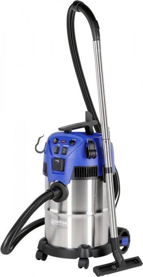 Nilfisk Multi 30T VSC INOX Nat en droogzuiger Blauw