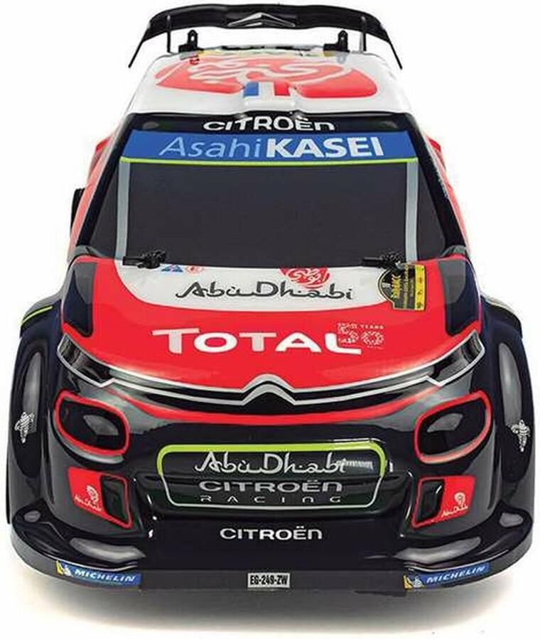 Ninco Politiewagen op Afstandsbediening Citroën C3 WRC USB Oplader Batterij 2 4 GHz 1:10