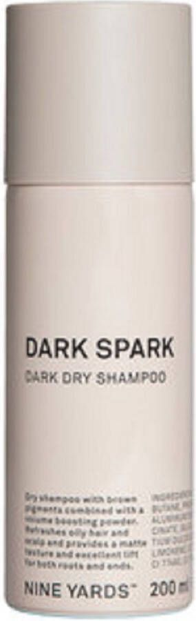 Nine Yards Droogshampoo Styling Dark Spark Dry Shampoo