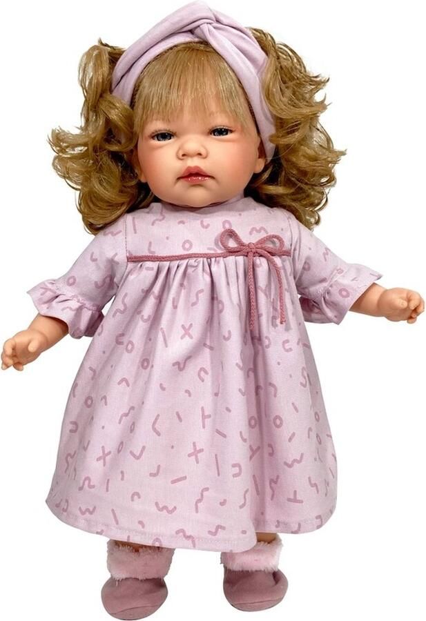 Nines D'Onil Nines d Onil Babypop Celia Lila-Roze 45 cm