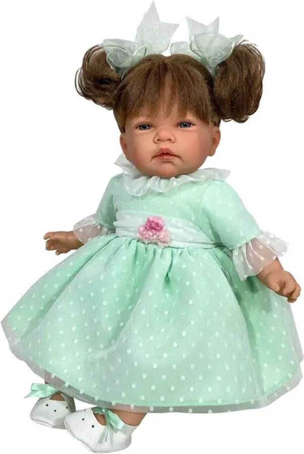 Nines D'Onil Nines d Onil Babypop Celia Plumeti Groen 45 cm