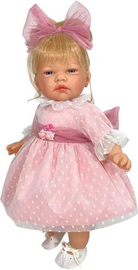 Nines D'Onil Nines d Onil Babypop Celia Plumeti Roze 45 cm