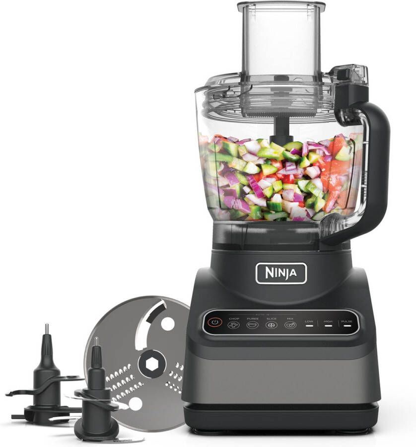Ninja Foodi Foodprocessor en Blender 2.1 Liter 850 Watt 4 Auto-iQ Programma's BN650EU