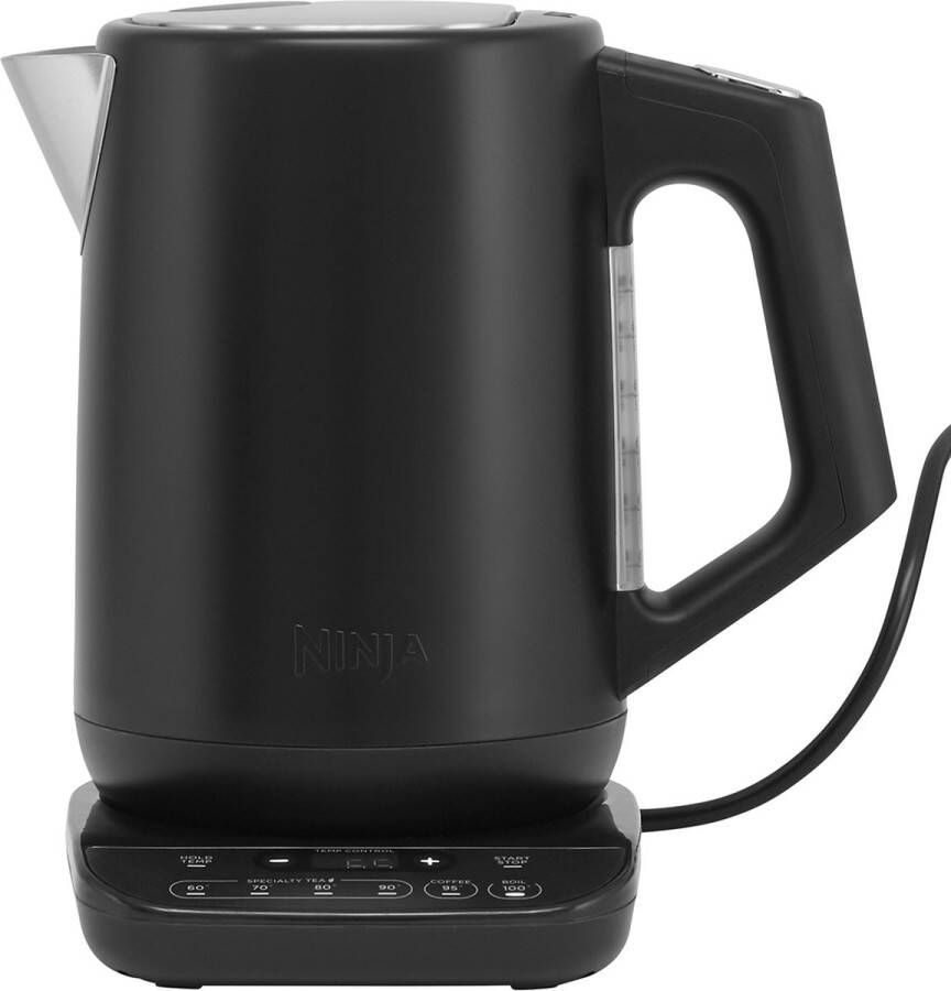 Ninja Foodi Luxe Waterkoker met Temperatuurregeling Warmhoud Functie RVS 1.7 liter KT200EU
