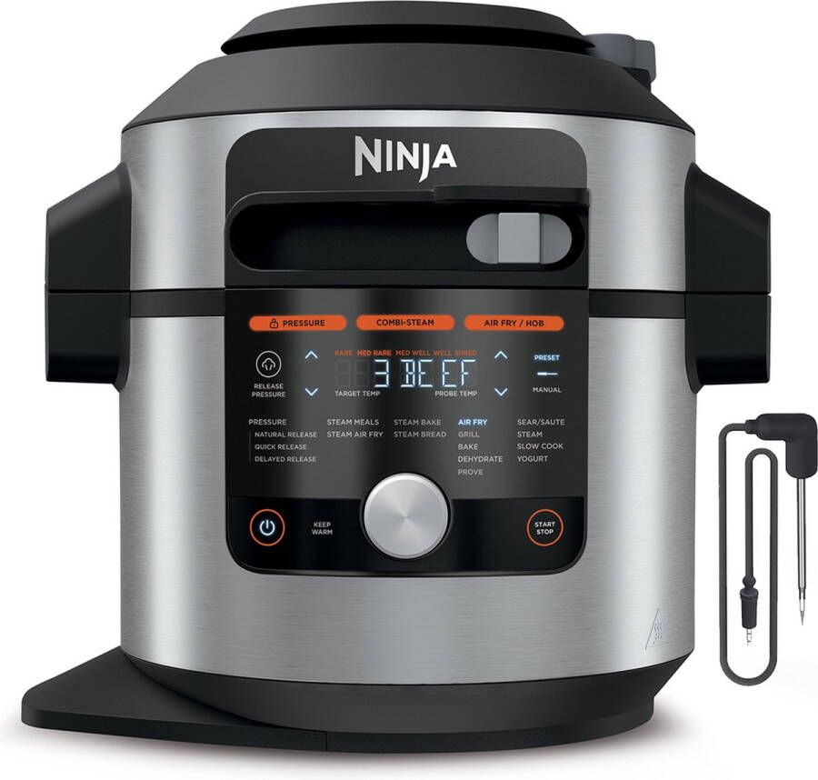 Ninja Foodi OL750EU Multicooker 14 Kookfuncties 7 5 Liter Inclusief Airfryer Broodbakmachine Stomen Grillen
