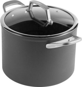 Ninja Foodi Soeppan met Glazen Deksel Ø 22 cm 7.4 Liter Antiaanbaklaag PFAS-vrij Oven- Vaatwasserbestendig C30422EU