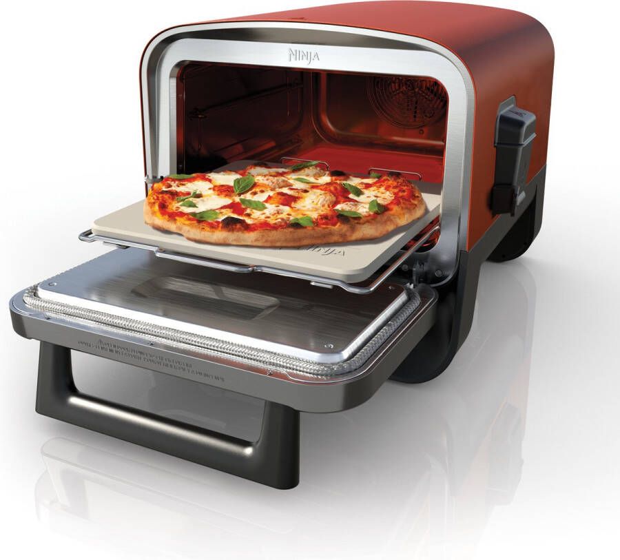 Ninja Woodfire 8-in-1 Elektrische Buiten Pizza Oven en Smoker Pizzaoven OO101EU