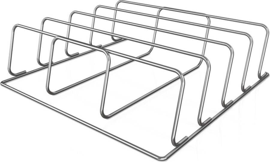 Ninja Woodfire XL Elektrische BBQ Rib Rek Geschikt voor OG850 en OG901 XSKOGXLRBRKEU