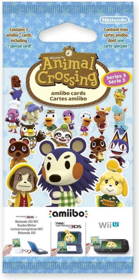 Nintendo amiibo speelkaarten Animal Crossing Series 3 3DS & Wii U