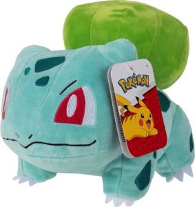 Nintendo Bulbasaur Pokémon Pluche Knuffel 20 cm | pokemon kaarten booster box verzamelmap | Speelgoed knuffeldier voor kinderen