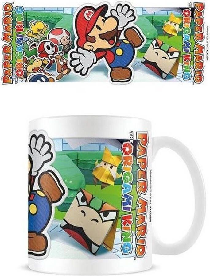 Nintendo Pyramid Paper Mario (Scenery Cut Out) Mug (MG26047)