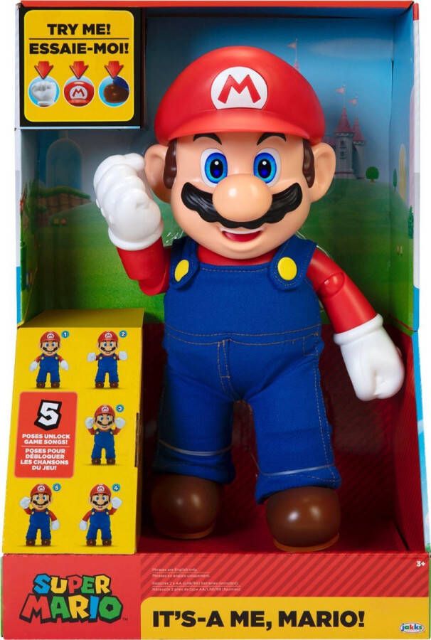 Nintendo Super Mario It's-A Me Mario! Figure 36cm. (404304)