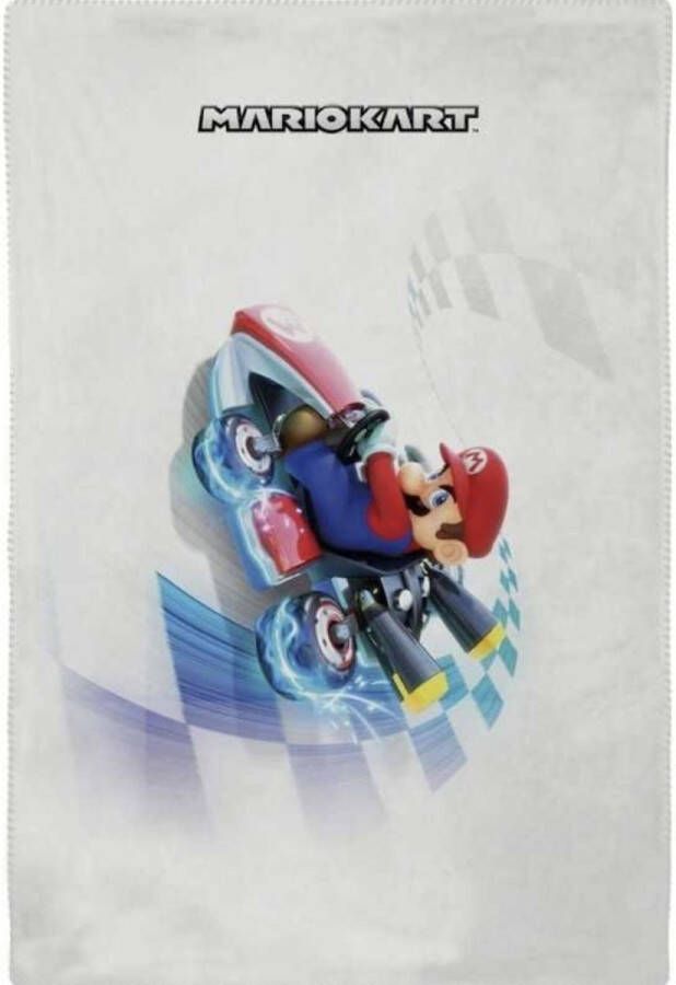 Nintendo Super Mario kart fleece deken 110 X 130 cm