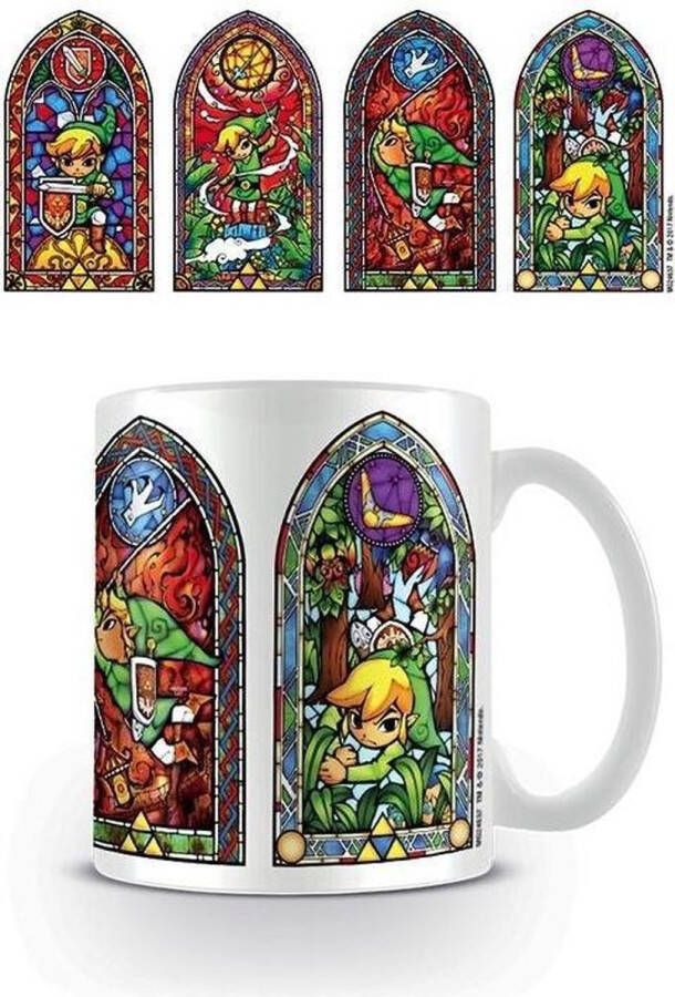 Nintendo The Legend Of Zelda Stained Glass Mok