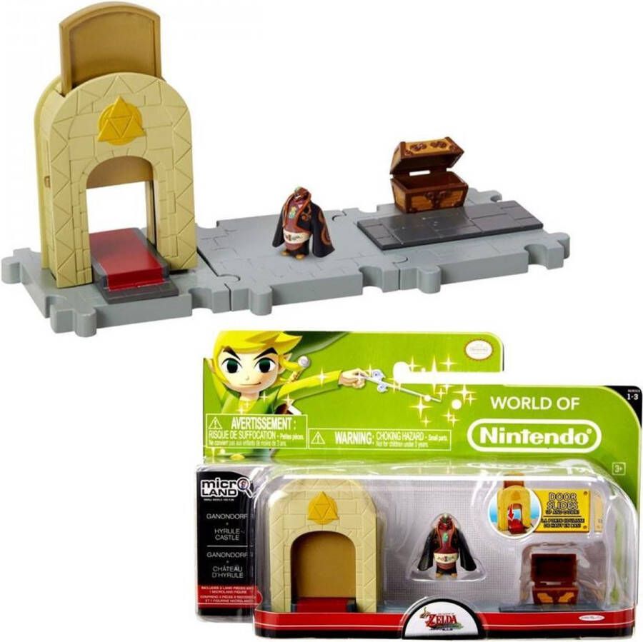 Nintendo World of Micro Land 3 pack Wave 3 Gannondorf Castle