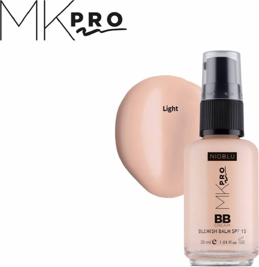 NIOBLU BB Cream Light SPF 15