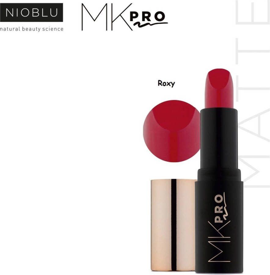 NIOBLU MKpro Hydrating Matte Lipstick Roxy