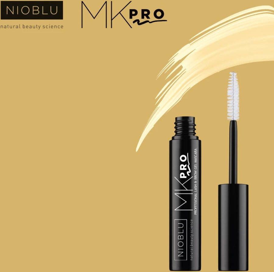 NIOBLU MKPro Wimper -& Wenkbrauw Gel Mascara