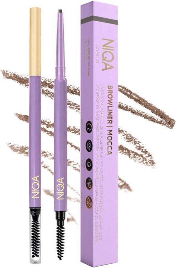 NIQA Browliner Wenkbrauwpotlood Mocca Vegan & Halal