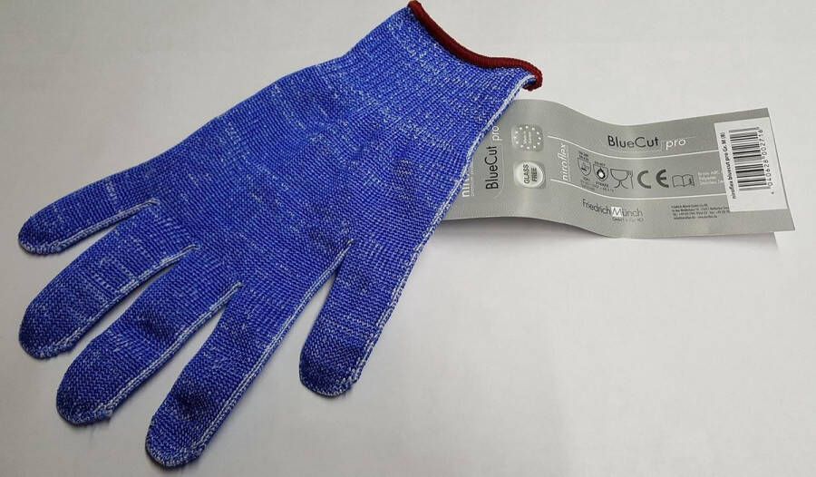 Niroflex Handschoen snijwerend maat Medium Slagershandschoen maat Medium Oesterhandschoen maat Medium Bluecut EN388 420 407