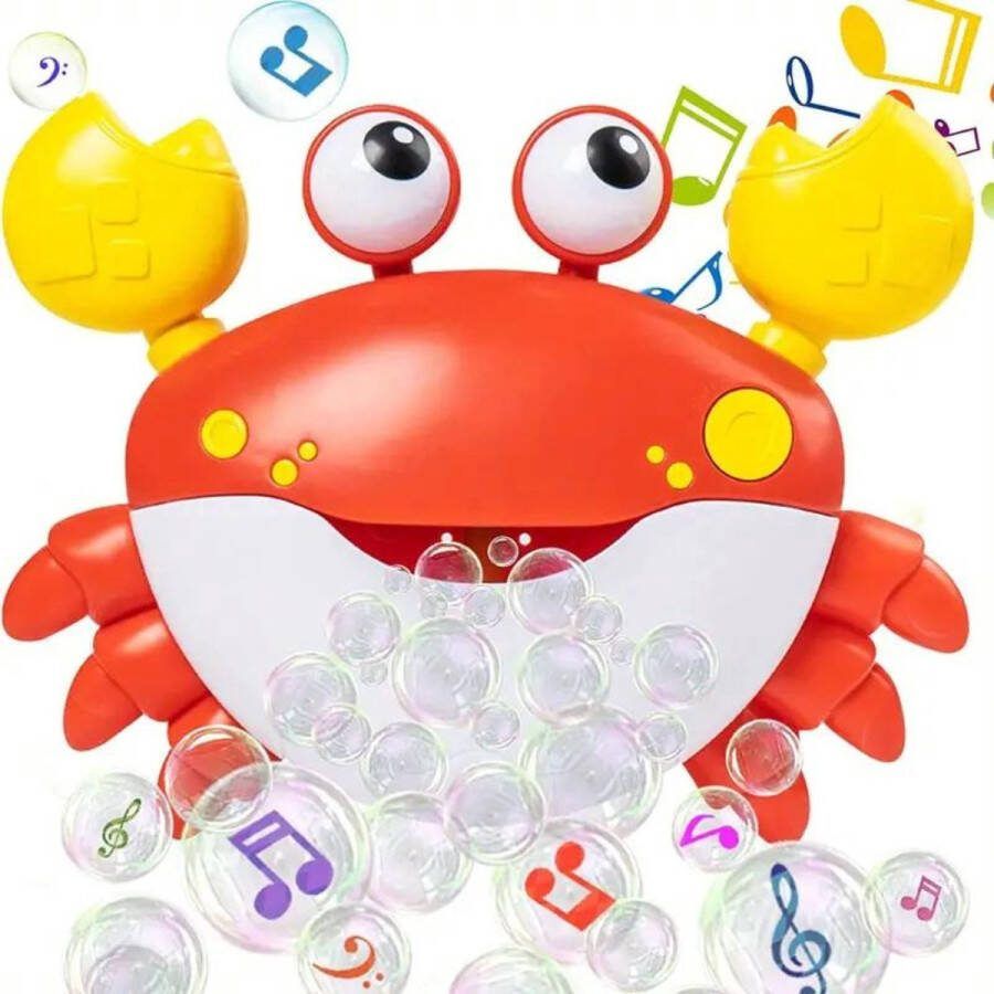 Nivard Bellenblaas Pistool Bellenblazer Bellenblaas Speelgoed Bubble Blaster Bellenblaasmachine Speelgoed Krab Rood
