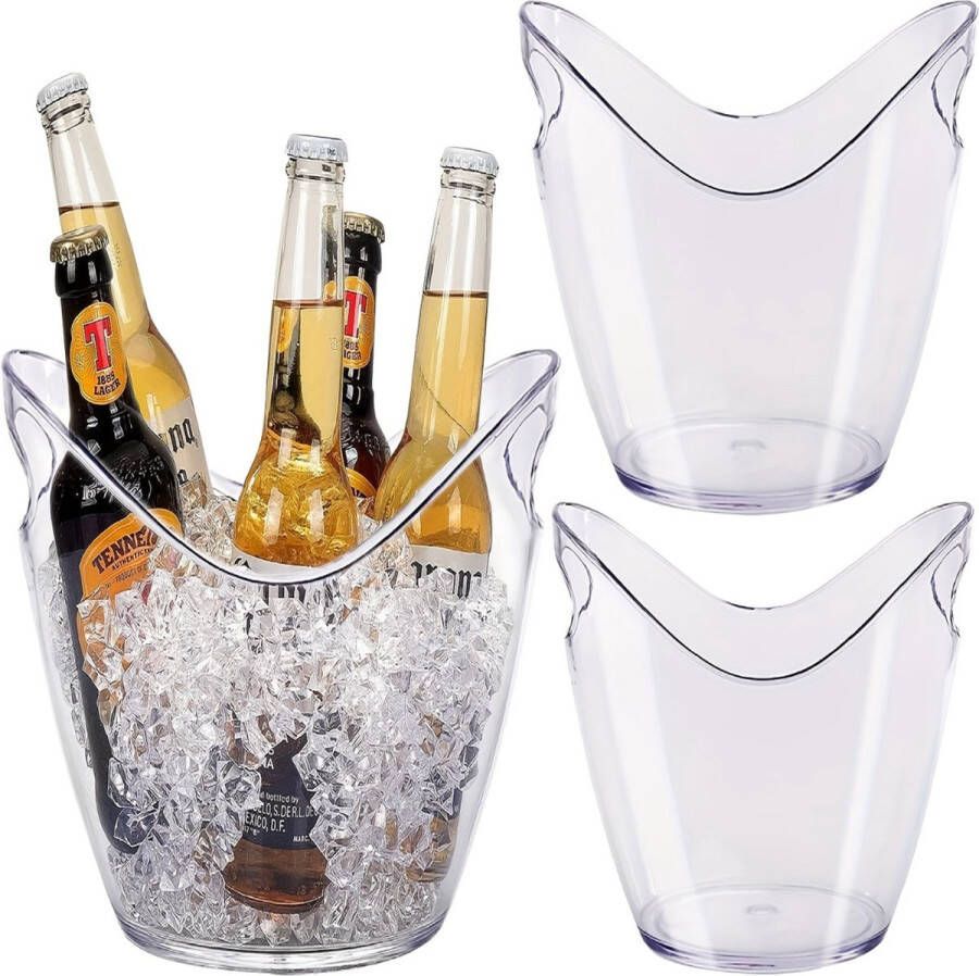 Nivard Champagne Bowl Champagneschaal Champagne Emmer Drankemmer Champagnekoeler Drankkoeler