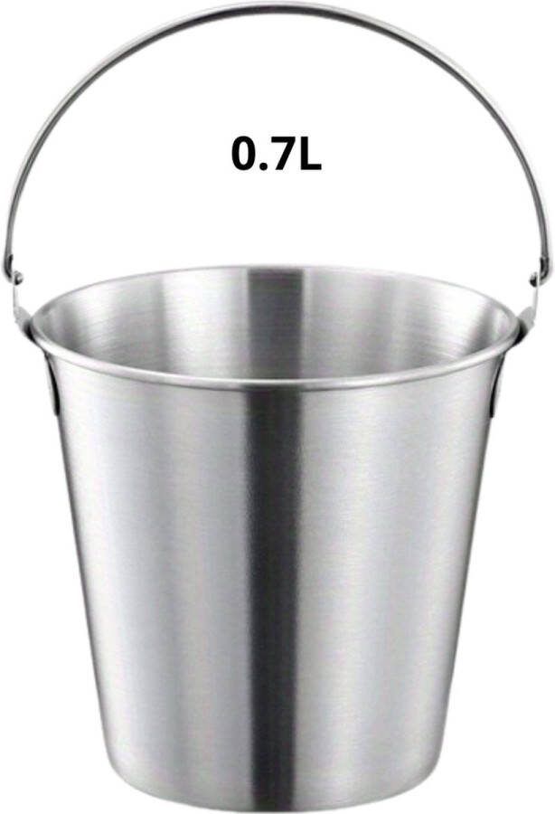 Nivard Champagne Emmer Champagnekoeler Champagneschaal Drankemmer Champagne Bowl Drankkoeler Zilver 0.7L