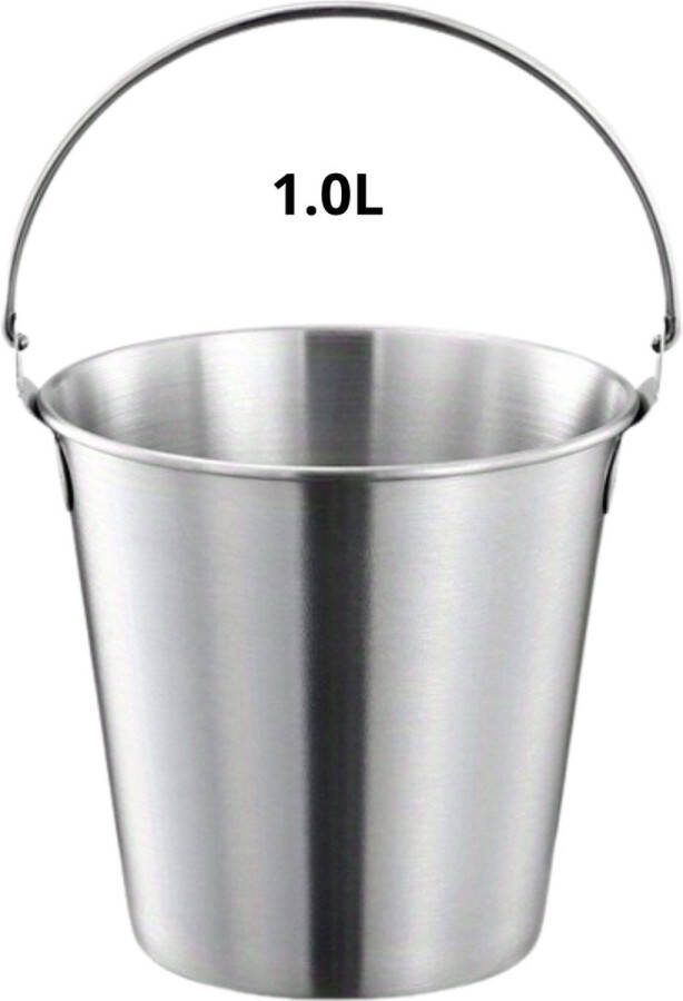 Nivard Champagne Emmer Champagnekoeler Champagneschaal Drankemmer Champagne Bowl Drankkoeler Zilver 1L