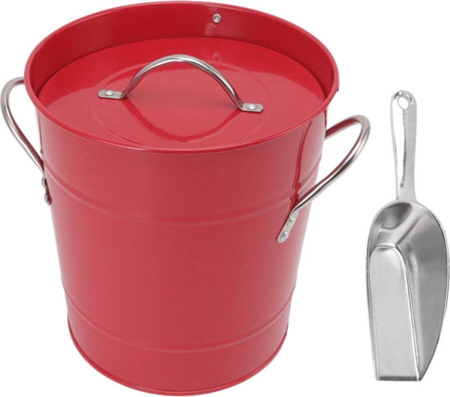 Nivard Champagnekoeler Drankkoeler Champagne Bowl Champagneschaal Drankemmer Champagne Emmer Rood