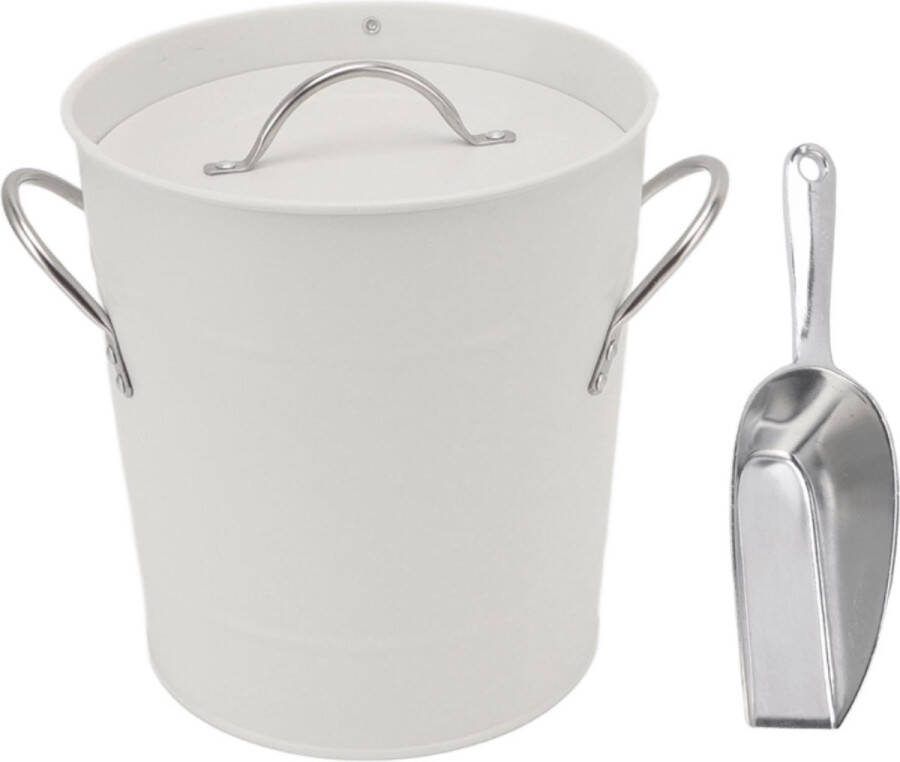 Nivard Champagnekoeler Drankkoeler Champagne Bowl Champagneschaal Drankemmer Champagne Emmer Wit