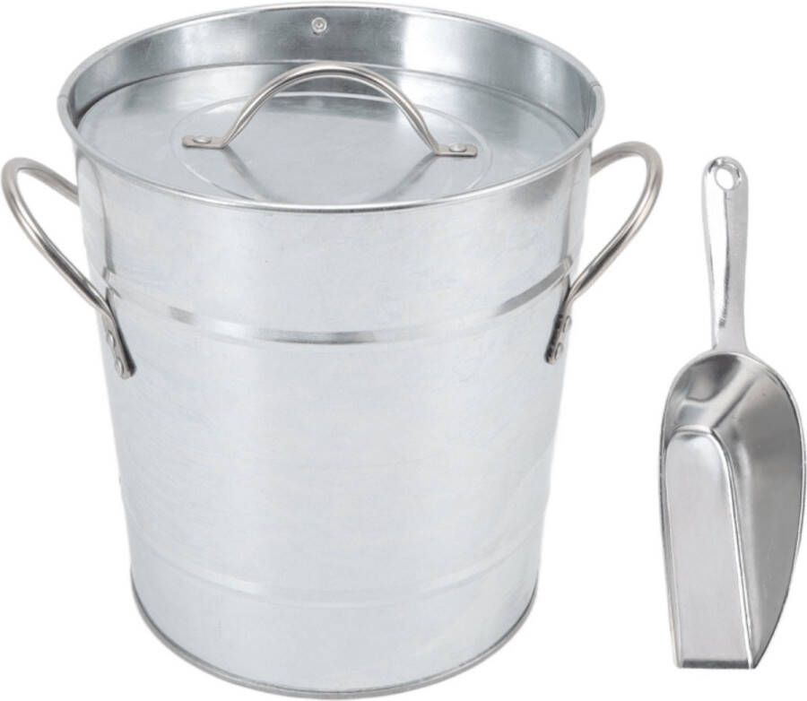 Nivard Champagnekoeler Drankkoeler Champagne Bowl Champagneschaal Drankemmer Champagne Emmer Zilver