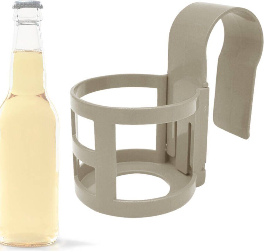Nivard Drijvend Dienblad Bekerhouder Zwembad Jacuzzi Drankhouder Drijvende Bar Drijvende Drankhouder Khaki & Rond
