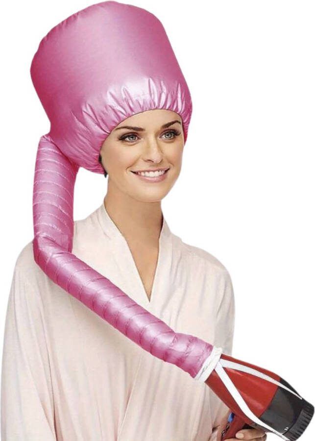 Nivard Droogkap Haardroogkap Haardroger Haar Steamer Fohn Haarstyling Hoofd Droger Roze