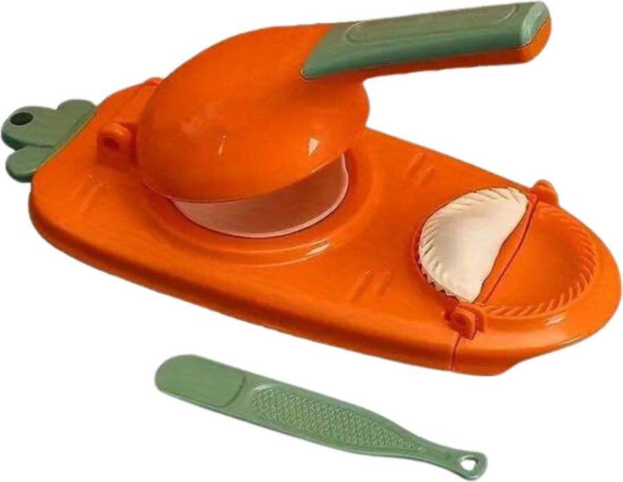 Nivard Dumpling Maker Set Dumplings Machine Dumpling Vorm Raviolimakers Ravioli Uitsteker Snijder Pastei Maker Empanada Maker Oranje
