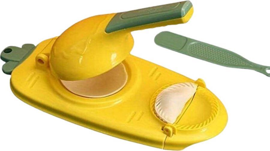Nivard Dumplings Machine Raviolimakers Ravioli Dumpling Maker Set Dumpling Vorm Snijder Pastei Empanada Uitsteker Geel