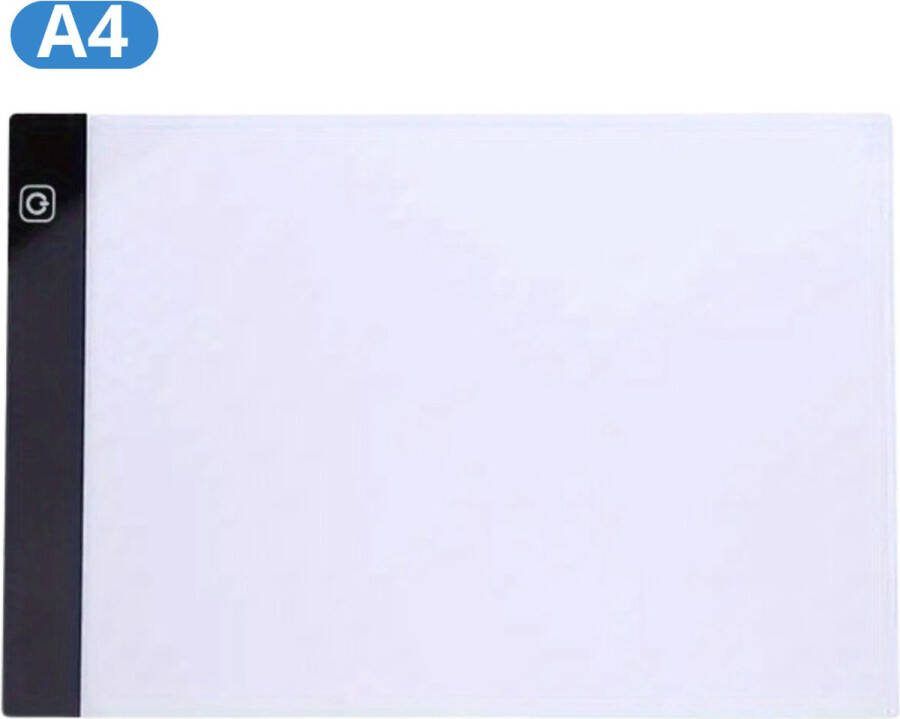 Nivard Lightpad Diamond Painting Lichtbak Voor Tekenen Voor Diamond Painting- Lichttafel Tekentafel Tekenen A4 A5 Volwassenen Kinderen Dimbaar Tekenbord