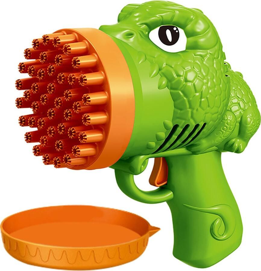 Nivard Bellenblaas Pistool Bellenblazer Bellenblaas Speelgoed Bubble Blaster Bellenblaasmachine Speelgoed Dino Groen