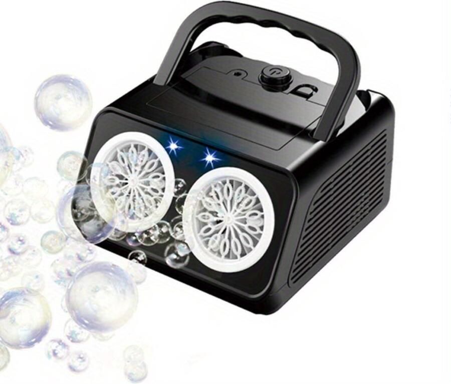 Nivard Bellenblaas Pistool Bellenblazer Bellenblaas Speelgoed Bubble Blaster Bellenblaasmachine Speelgoed Machine Zwart