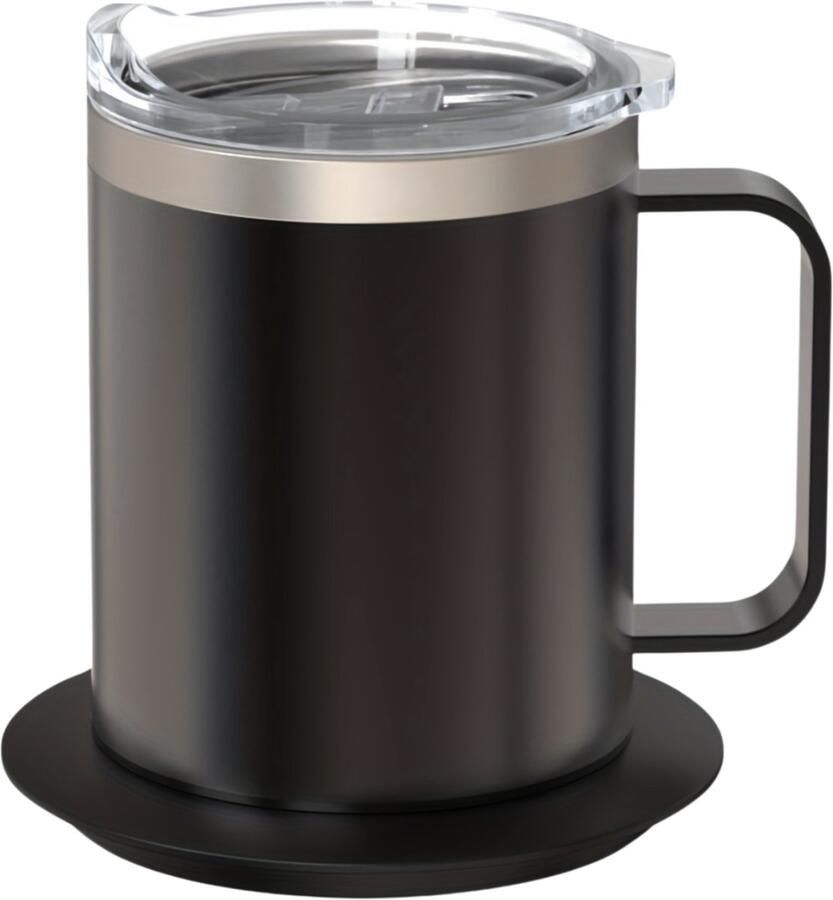 Nivard Cup Warmer Mok Warmer Mug Warmer Koffie Warmer Verwarmde Onderzetter Koffie Warmhouder Koffiekop Verwarmer Kop Warmer USB Kopjes Melk Zwart