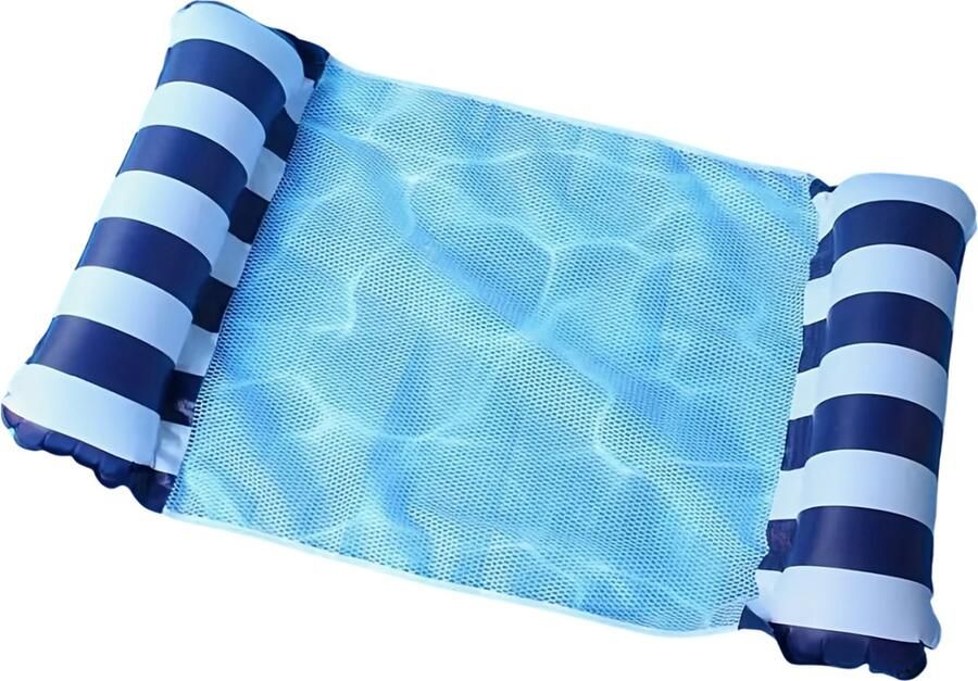 Nivard Drijfmat Zomerspeelgoed Waterspeelgoed Strandspeelgoed Zwembad Zwemmen Zomer Diep Blauw