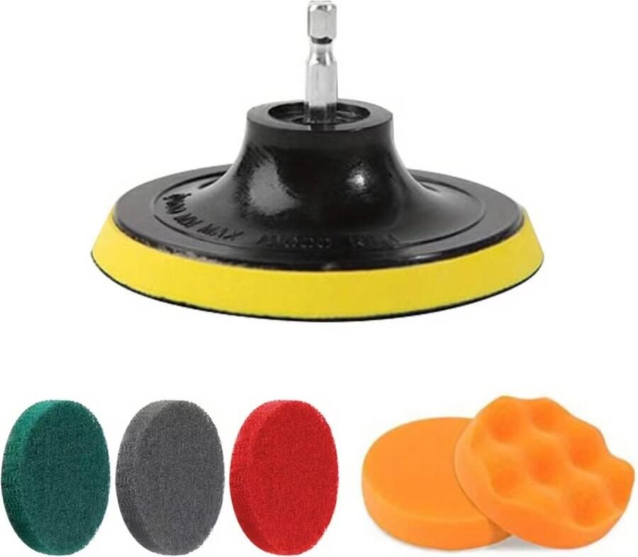 Nivard Reinigingsborstel Boormachine Borstelset Voor Boormachine Borstelset Boorborstel 6 Stuks