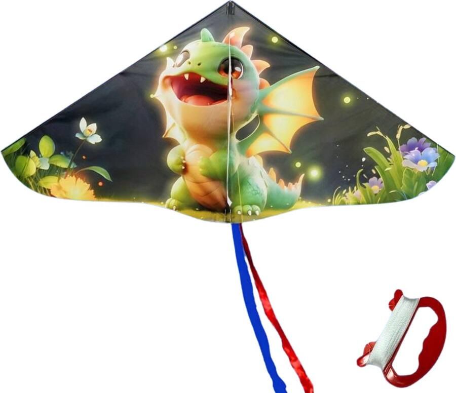 Nivard Vlieger Voor Strand Kite Vliegers Kindervlieger Drakenbaby