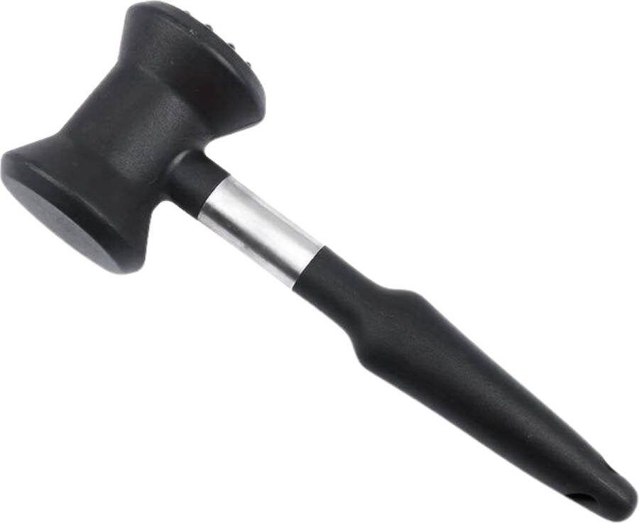 Nivard Vleeshamer Vleesvermalser Vleespletter Vleesklopper Kip Rund Varken Bbq Accesoires Meat Hammer Zwart