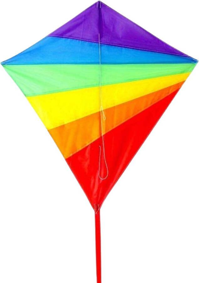 Nivard Vlieger Voor Strand Kite Vliegers Kindervlieger Diamant Schuine Strepen