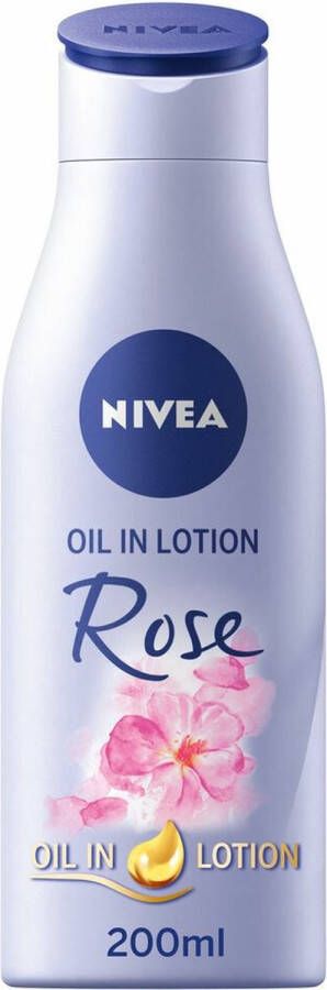 NIVEA 12x Body Oil Lotion Roos & Argan 200 ml