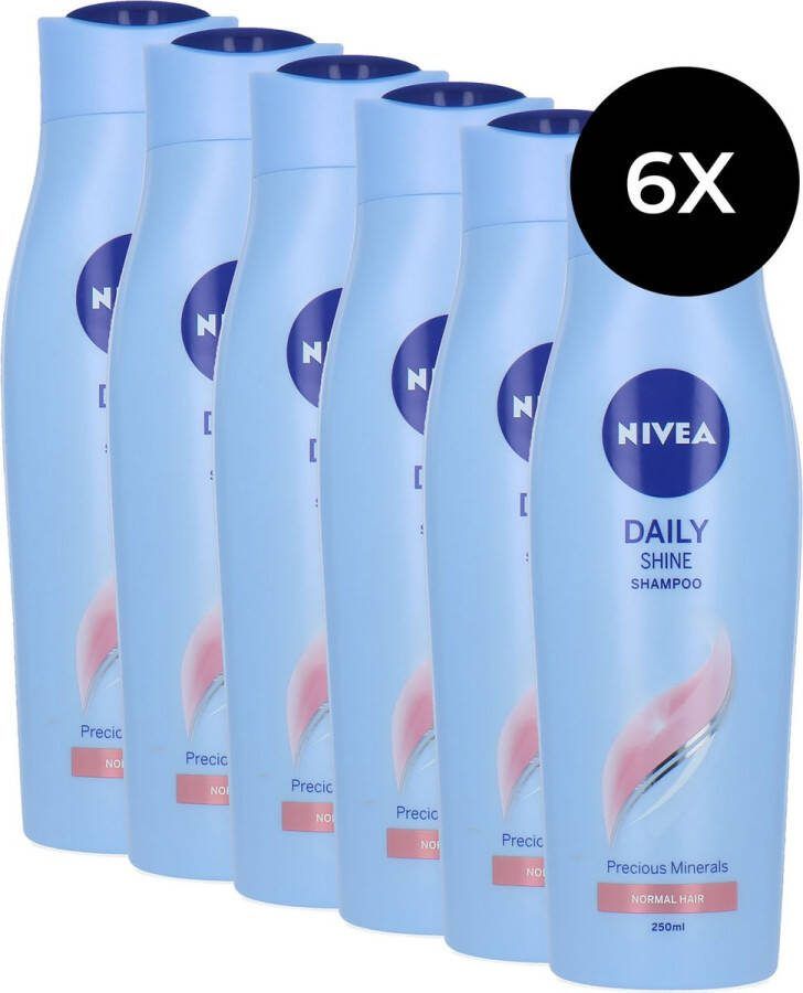 NIVEA 12x Shampoo Daily Shine 250 ml